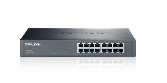 TP-Link TL-SG1016D Switch Rack 16x10/100/1000Mbps