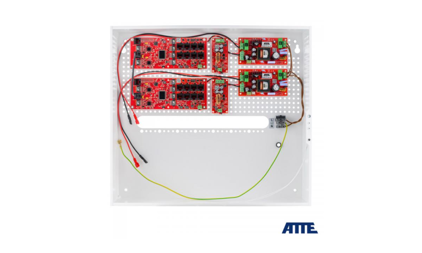 IPUPS-16-20-H Zestaw buforowy do 16 kamer IP, w obudowie wewnętrznej ABOX-H (2x AKU 18Ah + NVR), zasilacz 144W (2x 72W), switch PoE 18 portowy (16xPoE 10/100Mbps + 2xGigabit Uplink), bezpieczniki elektroniczne, typu IPUPS-16-20-H