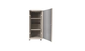 Linkbasic szafa stojąca rack 19'' 22U 600x800mm szara (drzwi przednie szklane)