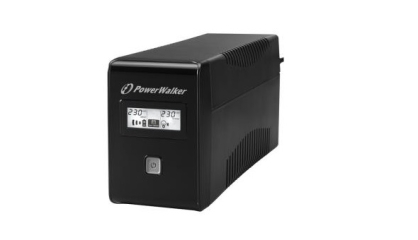 Power Walker UPS Line-Interactive 850VA 2x SCHUKO, RJ11, USB, LCD